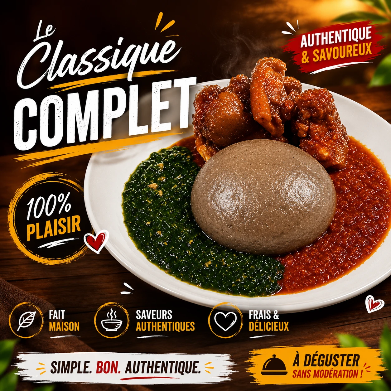 Flyer pour restaurant